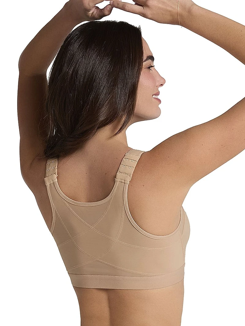 Unlined Wireless Posture Corrector Bra