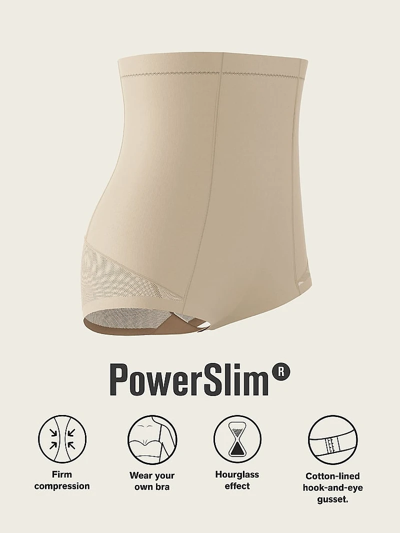 Firm Compression Tummy Control Shaper Panty