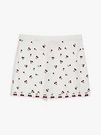 Beaded Cherries Apron Skirt