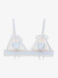 Heart Appliqué Bralette