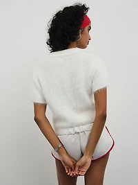 Fuzzy Knit  Top