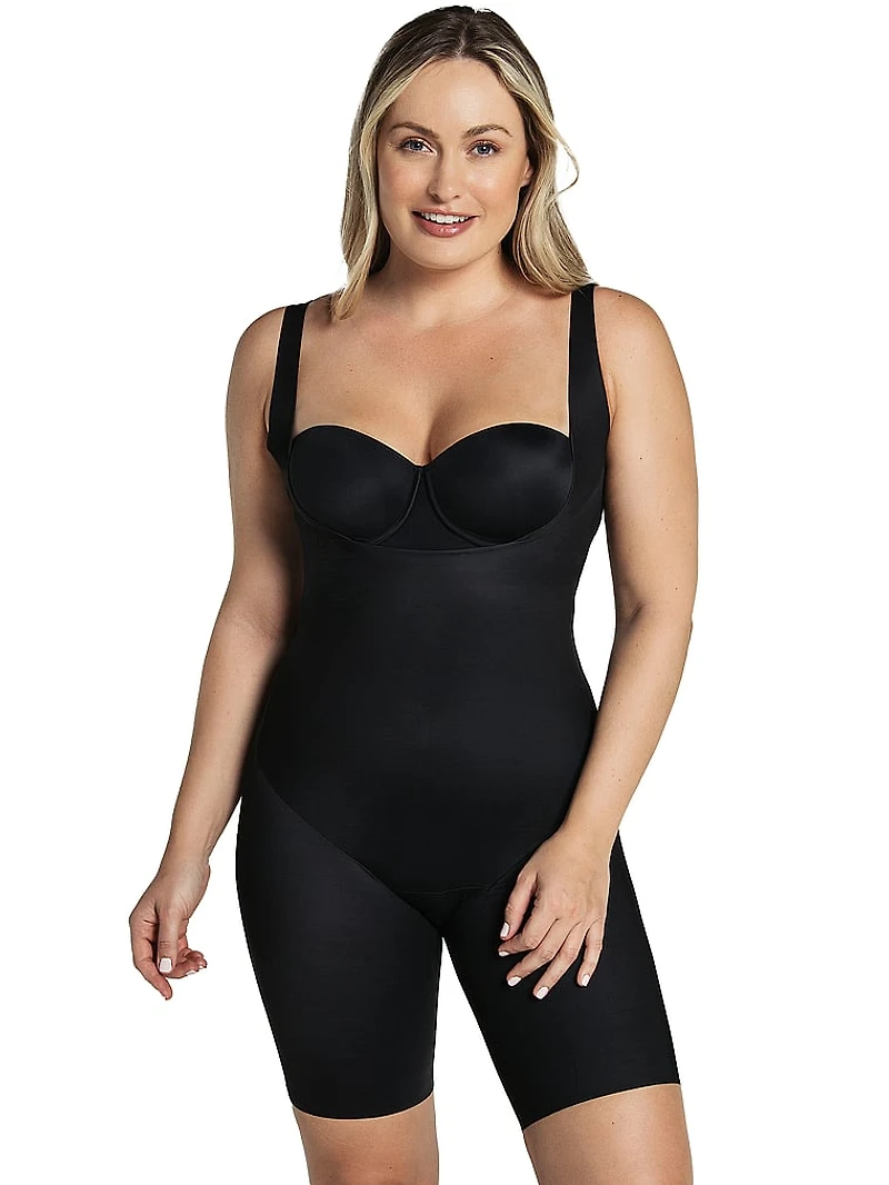 Firm Compression Step-in Mid-Thigh Body Shaper