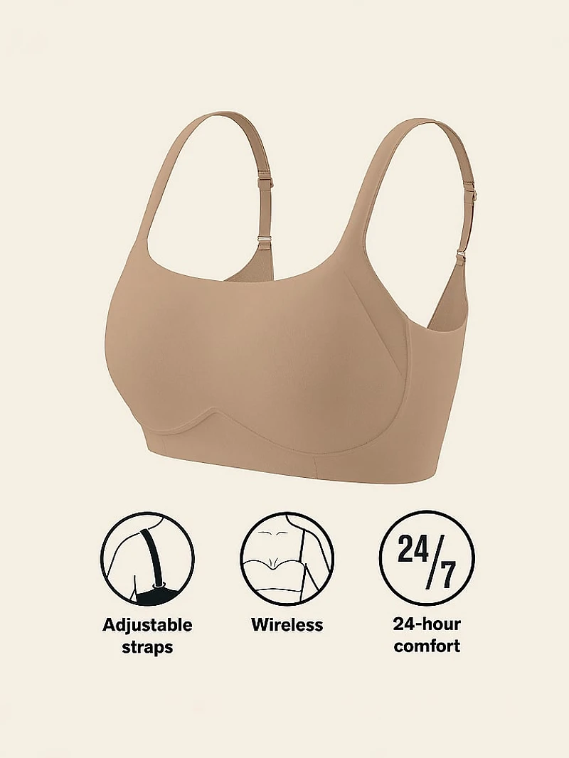 Everyday Comfort Wireless Support Bra