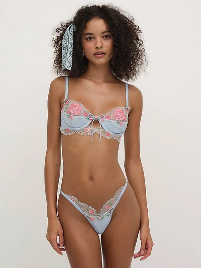 Vintage Rose Eyelet Panty