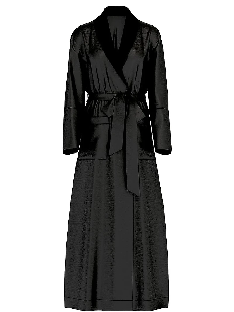Luxe Satin Long Robe