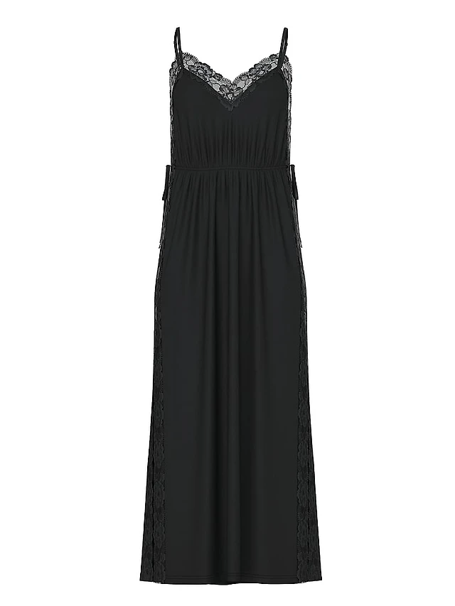 VS SoSoft Modal Ribbed Lace-Trim Long Slip Dress at Hamilton Place in  Chattanooga, TN