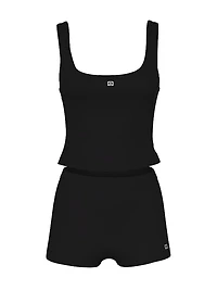100% Cotton Tank & Shorts Pajama Set