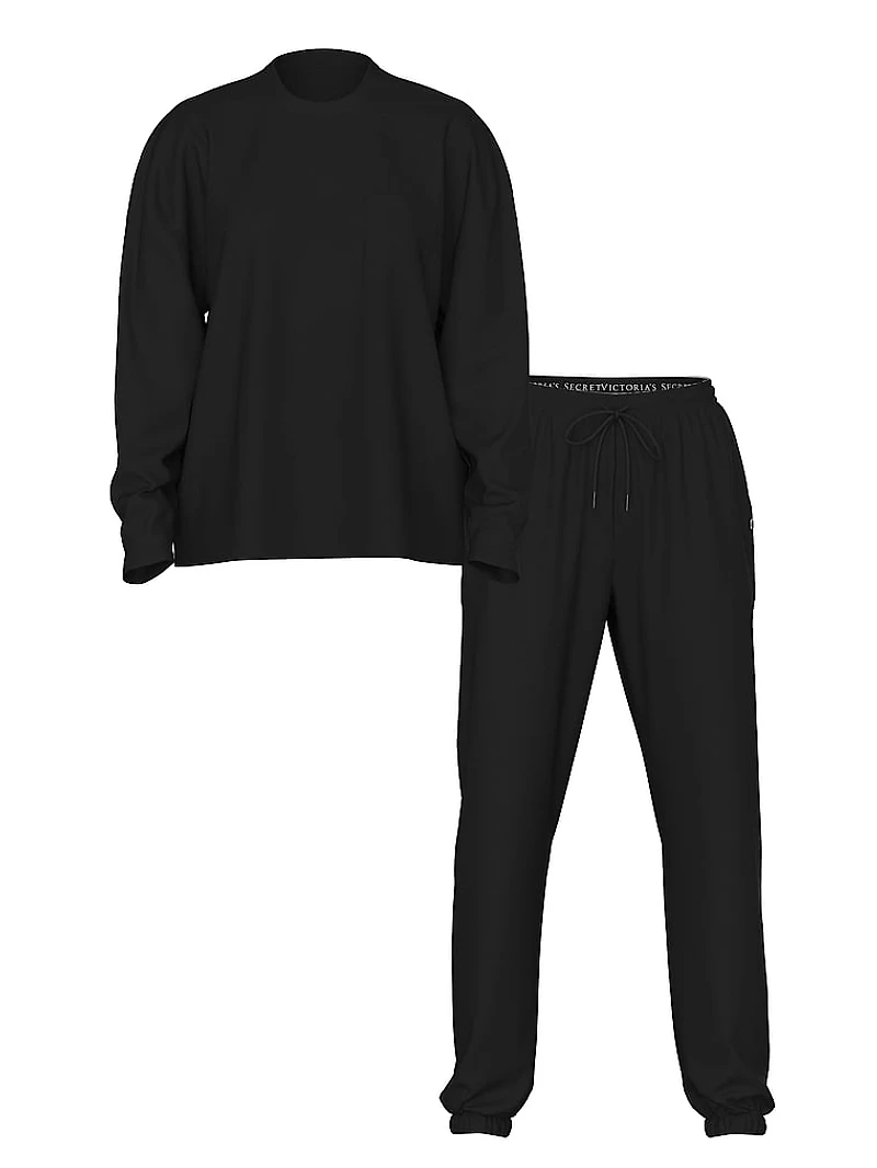 100% Cotton Long Pajama Set
