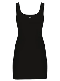 100% Cotton Rib Tank Slip Dress