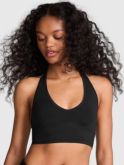 Base Stretch Halter Bra Top
