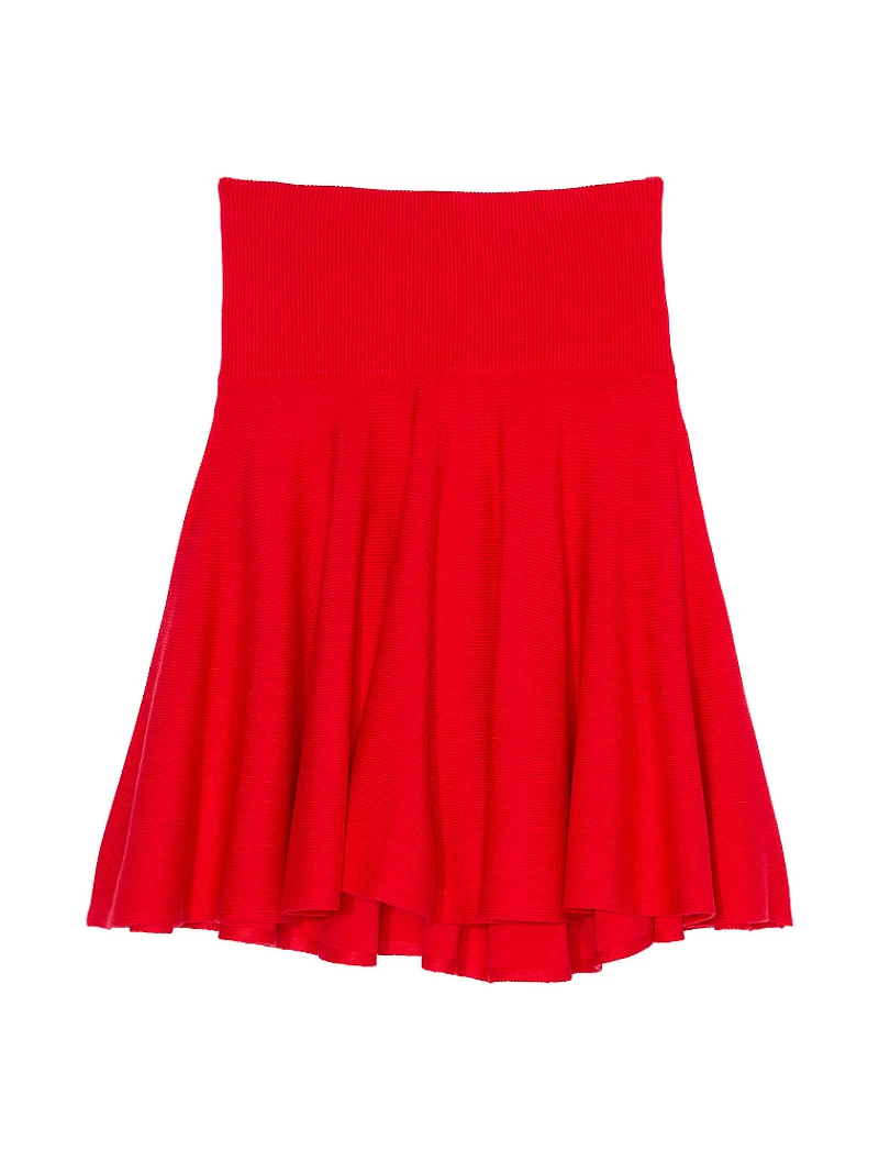 Beckett Knit Mini Skirt