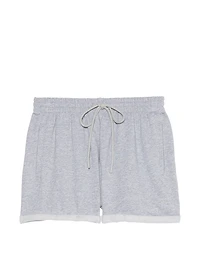 Fleece Rolled Hem Short