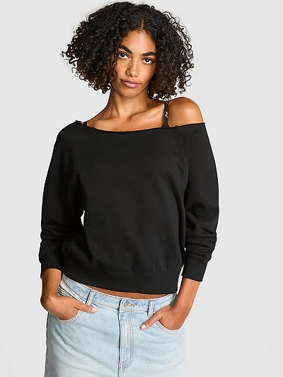 Off The Shoulder Sweatshirt