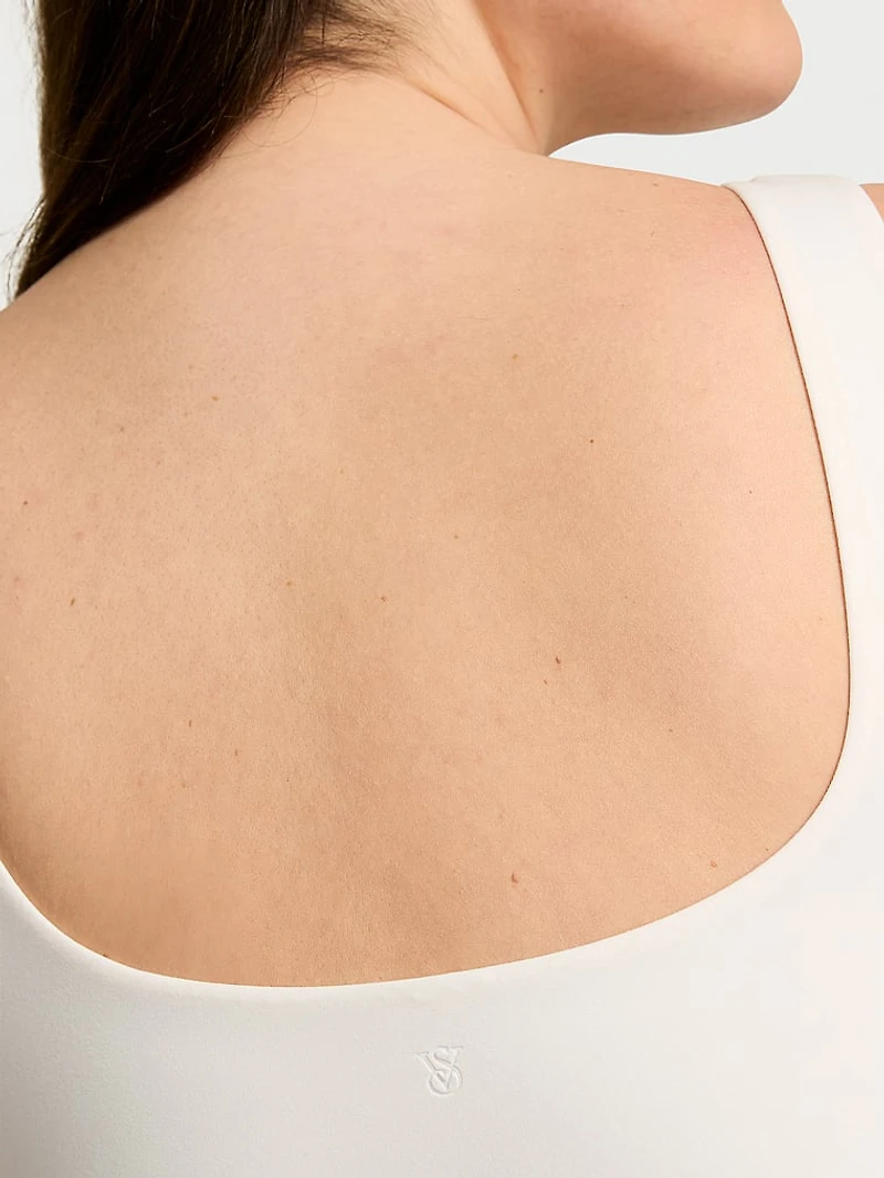 Bodywear by Victoria's Secret with FeatherSoft™ Innovation Square-Neck Tank Bodysuit