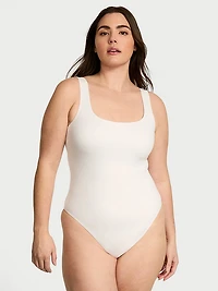 Bodywear by Victoria's Secret with FeatherSoft™ Innovation Square-Neck Tank Bodysuit