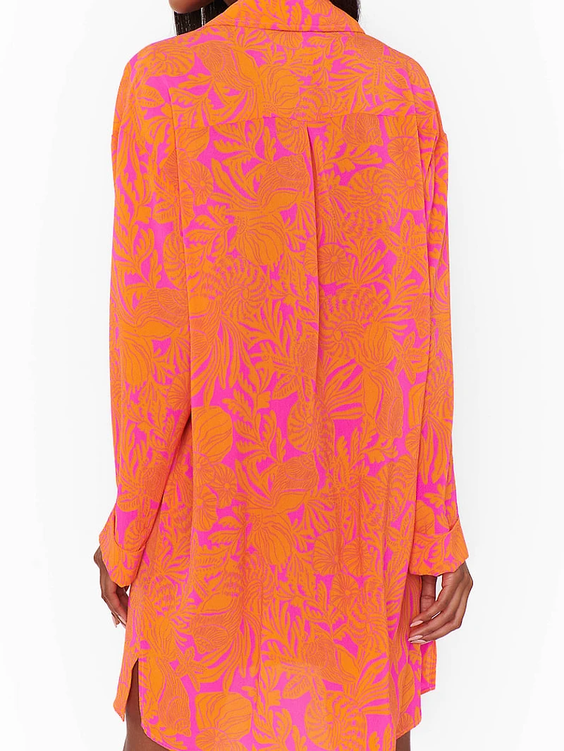 Beachclub Button Down Dress
