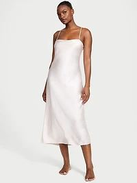 Luxe Satin Long Slip Dress