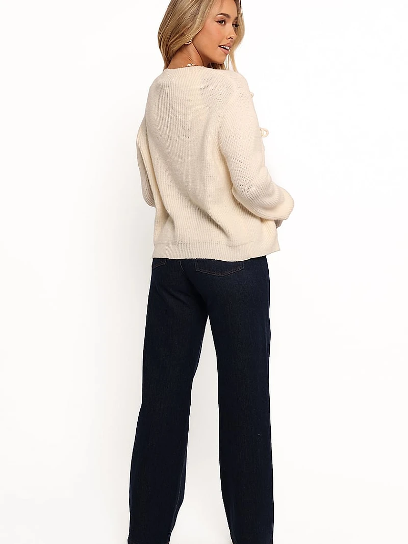 Wilde Bow Front Cardigan