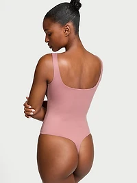Bodywear by Victoria's Secret with FeatherSoft™ Innovation Square-Neck Tank Bodysuit