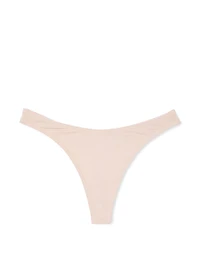 Ultra-Fine Modal High-Leg Scoop Thong Panty