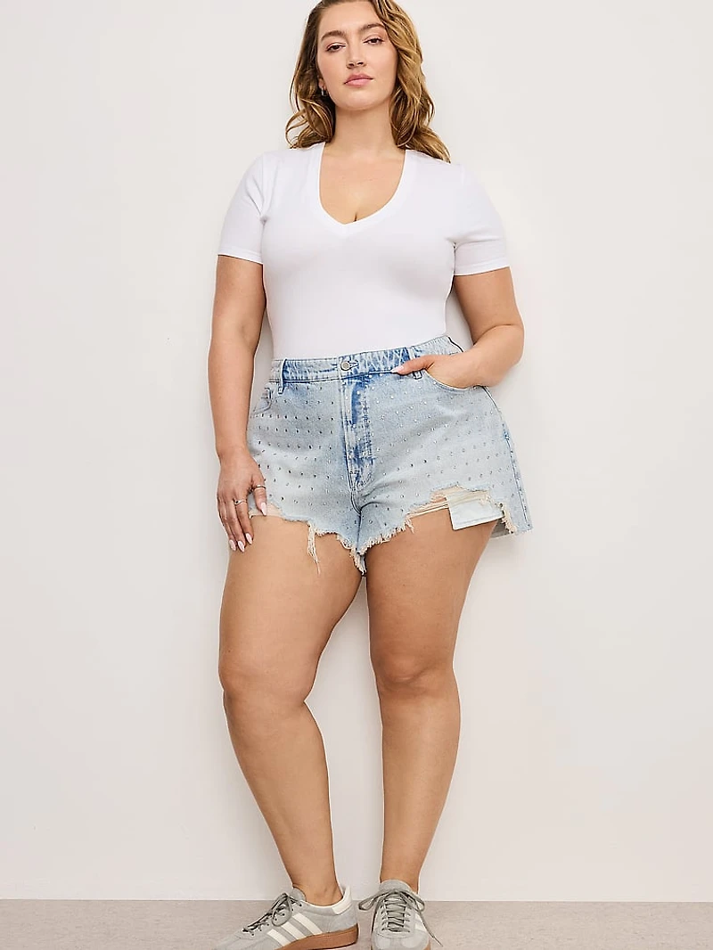 Bombshell Rhinestone Shorts