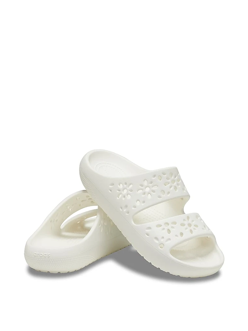 Classic Floral Cut-Out Sandal
