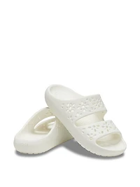 Classic Floral Cut-Out Sandal