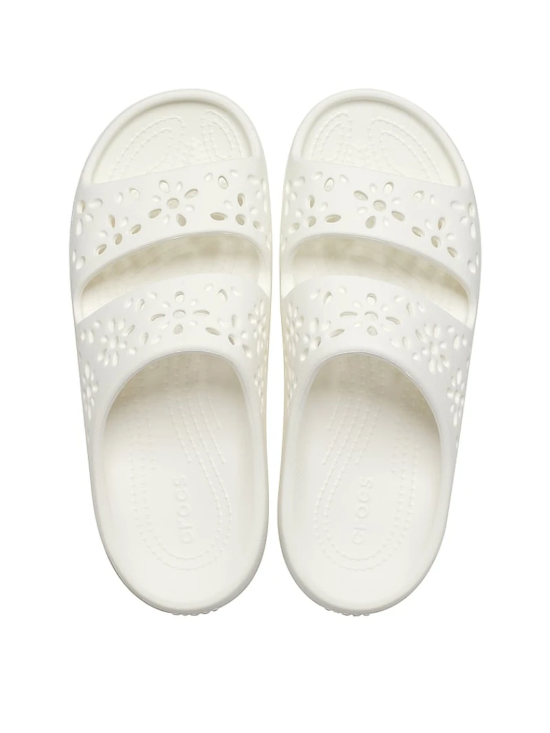 Classic Floral Cut-Out Sandal