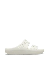 Classic Floral Cut-Out Sandal