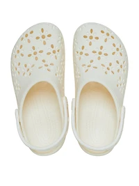 Classic Floral Cut-Out Clog