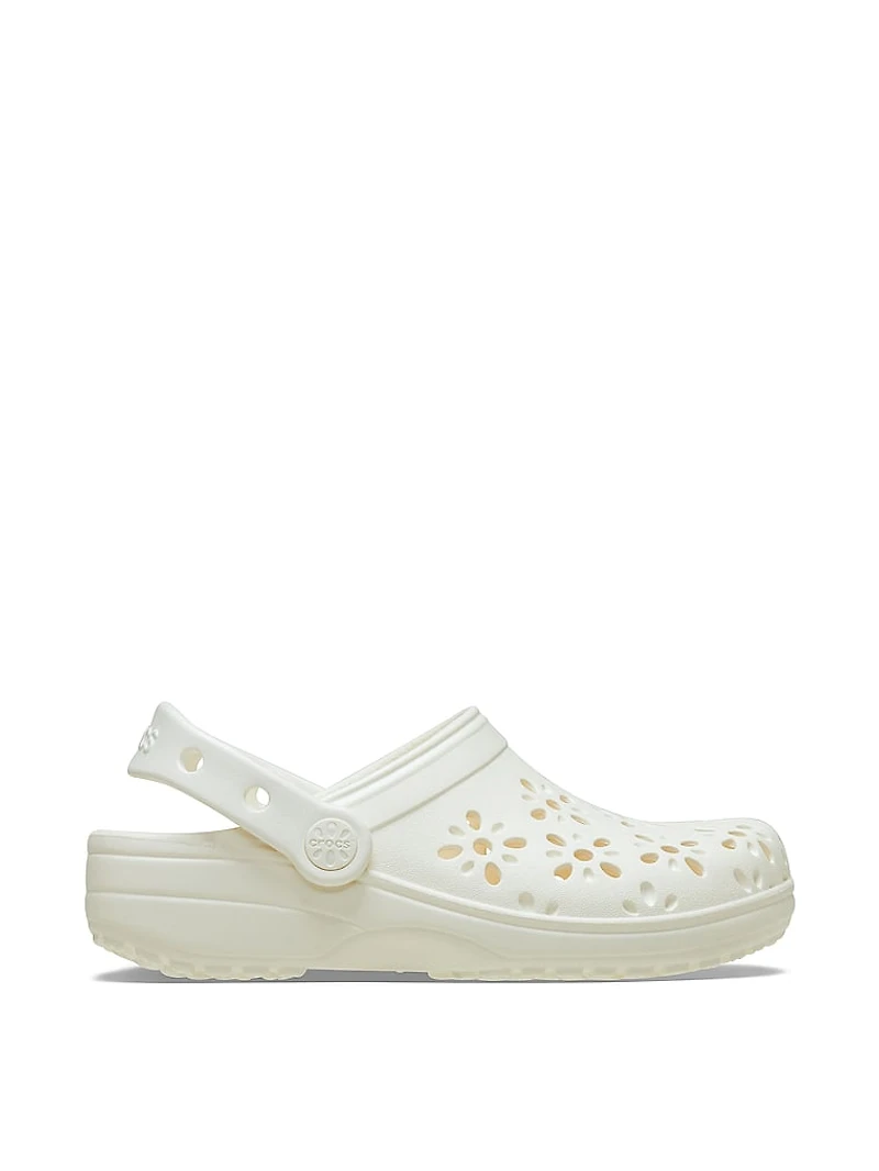 Classic Floral Cut-Out Clog
