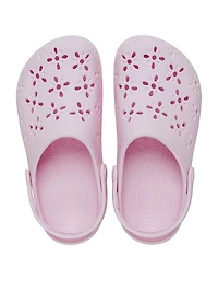 Classic Floral Cut-Out Clog