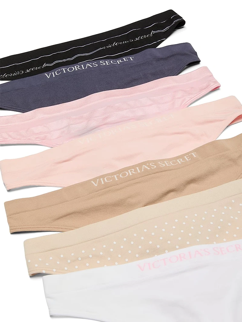 7-Pack Seamless Thong Panties