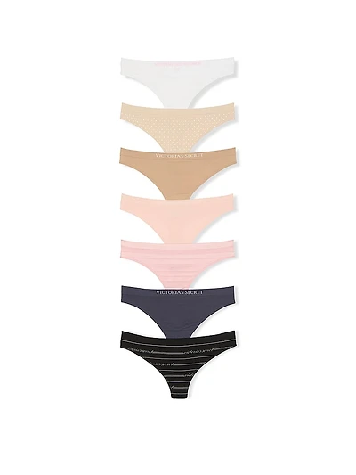 7-Pack Seamless Thong Panties