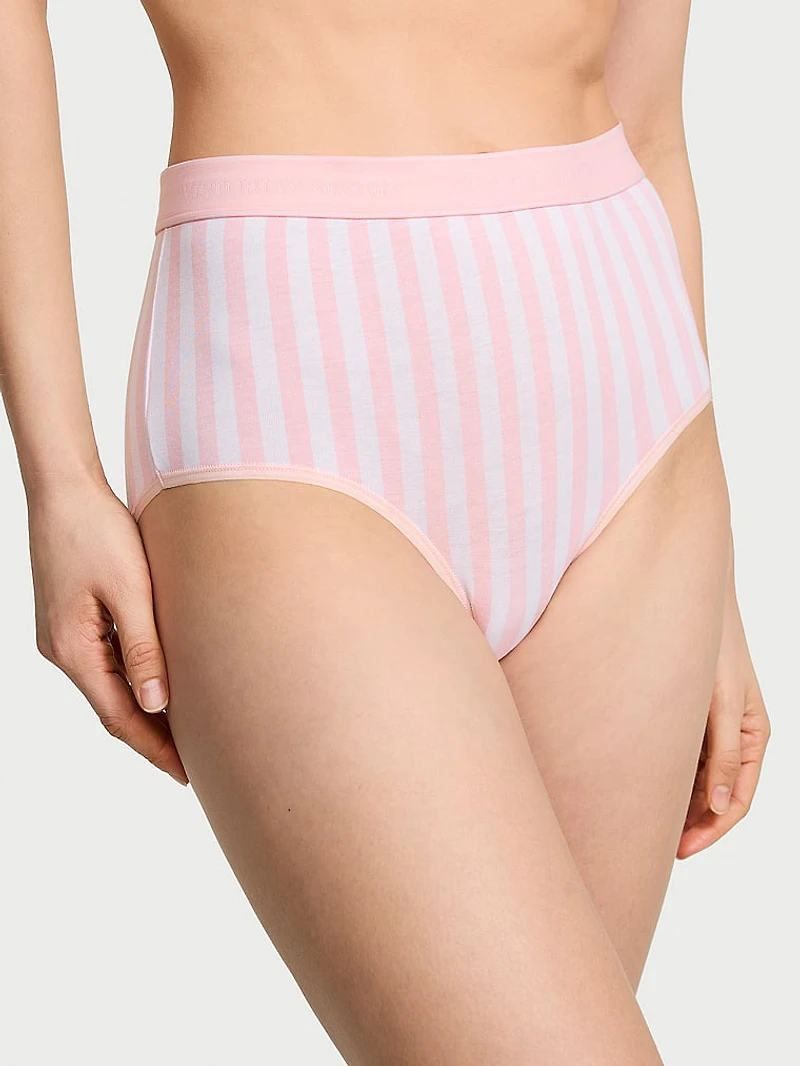 Logo Cotton Modern Brief Panty
