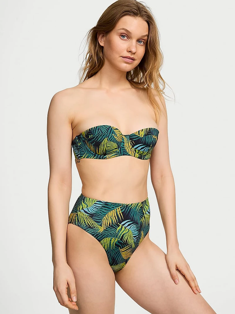 Essential High-Waist Full-Coverage Bikini Bottom