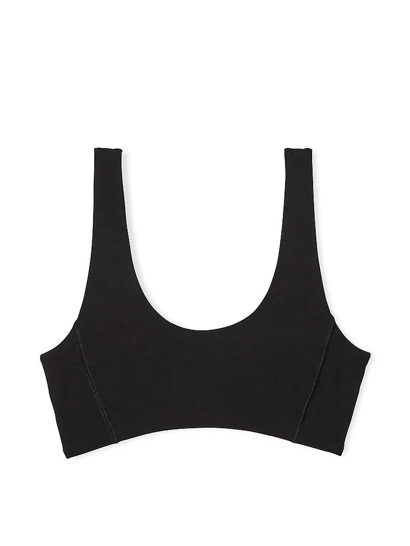 All-Day Cotton Scoop Sports Bra