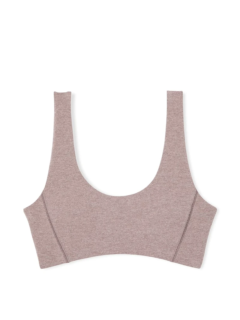 All-Day Cotton Scoop Sports Bra