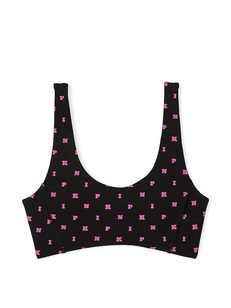 All-Day Cotton Scoop Sports Bra