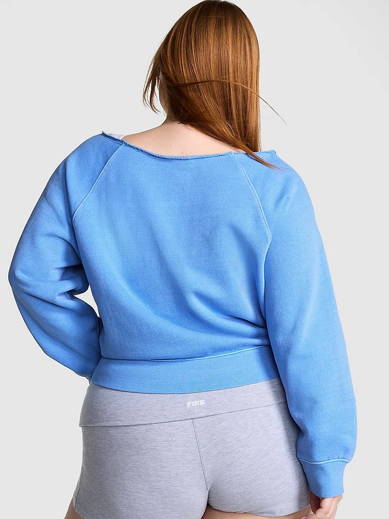 Off The Shoulder Sweatshirt