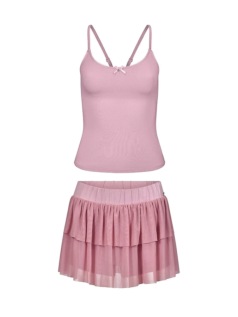 Harrietta Cami and Skort Set