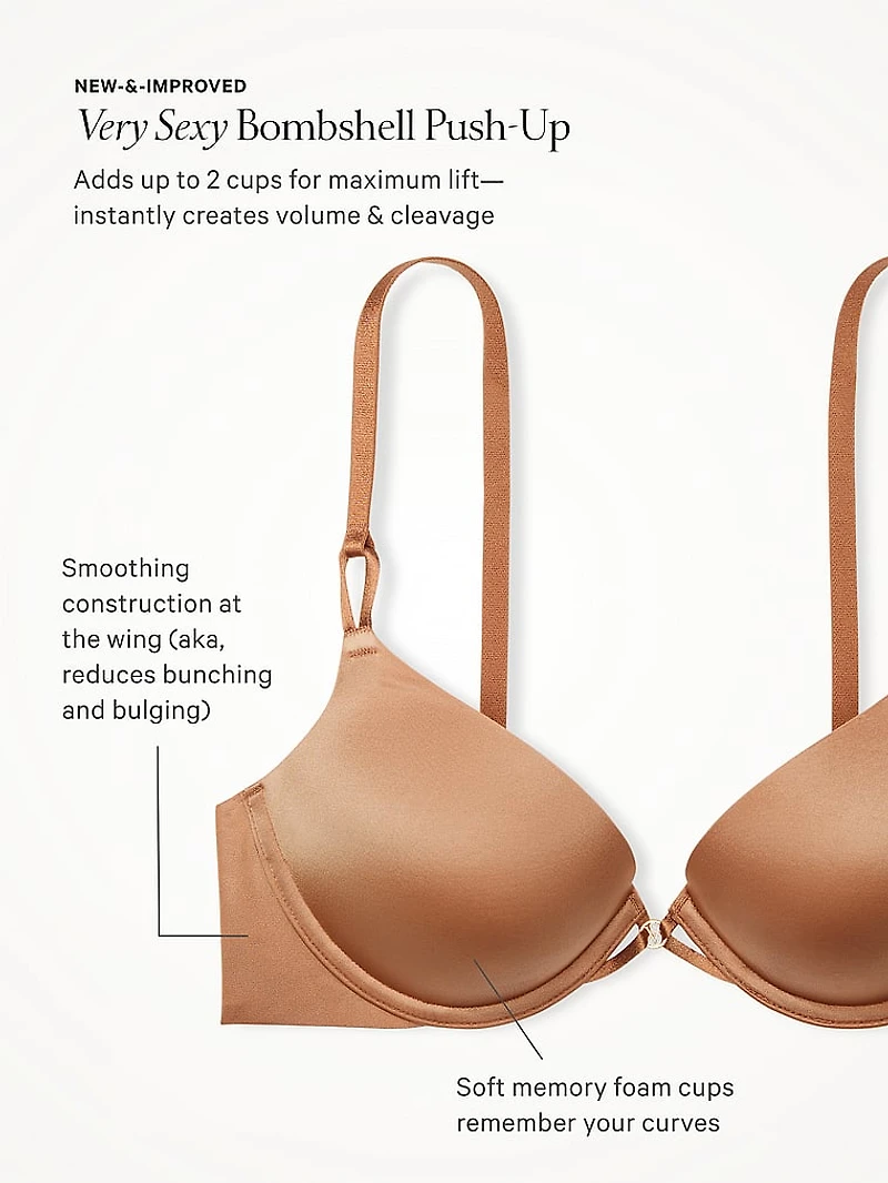 Bombshell Add-2-Cups Smooth Push-Up Bra