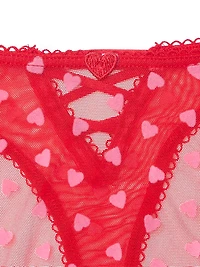 Tease High-Leg Scoop Thong Panty