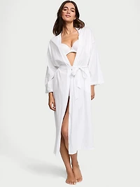 100% Cotton Long Robe