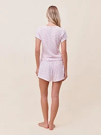 Short-Sleeve Tee & Boxer Short Set