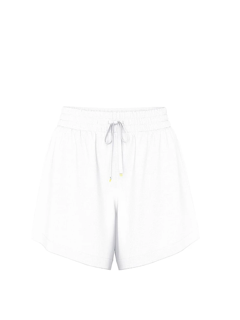 Beachwear Linen Cover-Up Shorts