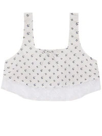 Square-Neck Crop Top