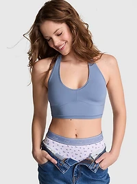 Base Stretch Halter Bra Top