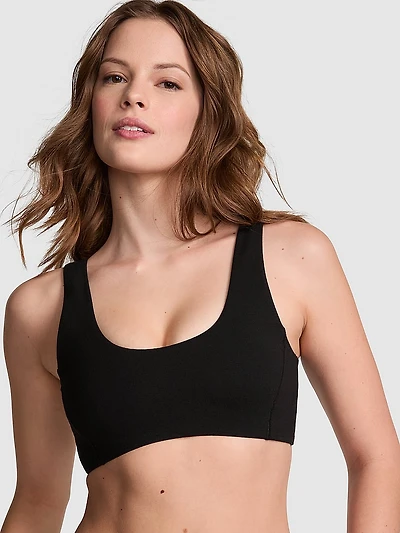 All-Day Cotton Scoop Sports Bra