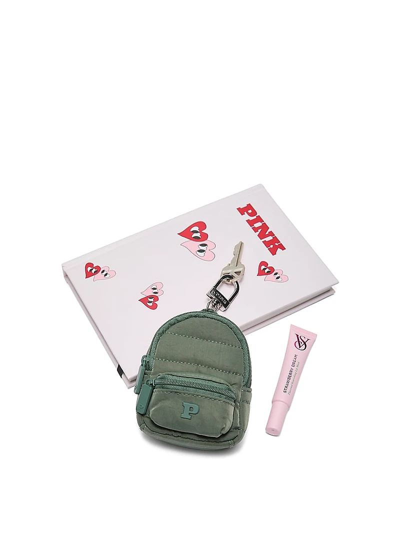 Mini Backpack Keychain Charm